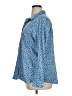 L.L.Bean Paisley Blue Long Sleeve Button-Down Shirt Size 1X - photo 5