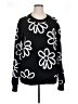 WESC 100% Polyester Floral Black Pullover Sweater Size XL - photo 1