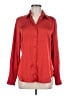 J.Crew 100% Polyester Red Long Sleeve Blouse Size 6 - photo 1