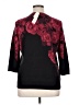 Talbots 100% Cashmere Black 3/4 Sleeve Top Size 1X - photo 2
