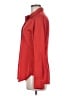 J.Crew 100% Polyester Red Long Sleeve Blouse Size 6 - photo 5