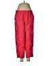 Ellen Tracy 100% Linen Red Linen Pants Size M - photo 1