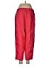 Ellen Tracy 100% Linen Red Linen Pants Size M - photo 2