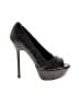 Sergio Rossi Stars Black Heels Size EU 35 1/2 - photo 1