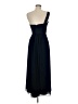 Bill Levkoff 100% Polyester Blue Cocktail Dress Size 8 - photo 2