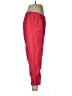 Ellen Tracy 100% Linen Red Linen Pants Size M - photo 4