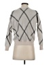 T Tahari Argyle Gray Pullover Sweater Size XS - photo 2
