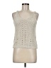 Assorted Brands 100% Acrylic Ivory Tank Top Size M - photo 1