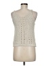 Assorted Brands 100% Acrylic Ivory Tank Top Size M - photo 2