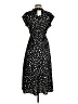Assorted Brands Polka Dots Black Casual Dress Size XS (petite) - photo 2