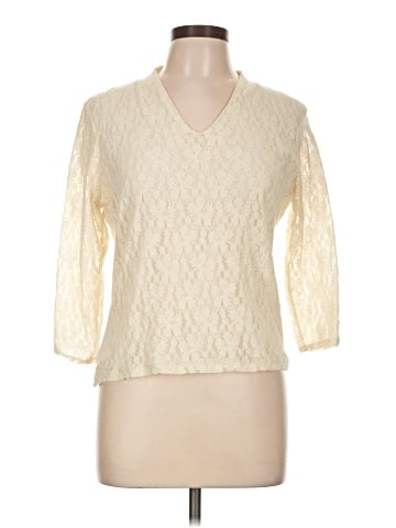 Liz Claiborne Collection 3/4 Sleeve Top (view 1)