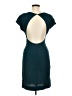 L'Agence 100% Rayon Solid Teal Cocktail Dress Size Med (2) - photo 2