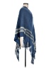 Nordstrom Rack 100% Acrylic Blue Poncho One size - photo 4