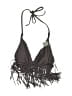 L Space Black Swimsuit Top Size M - photo 2
