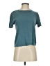 Zara Teal Short Sleeve Turtleneck Size S - photo 1