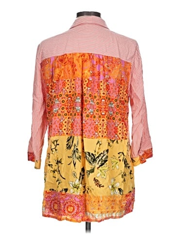 Intro 3/4 Sleeve Button-Down Shirt (view 2)