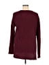Hippie Rose 100% Acrylic Burgundy Pullover Sweater Size XL - photo 2