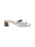Naturalizer Color Block White Sandals Size 6 1/2 - photo 1