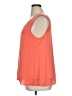DR2 100% Polyester Orange Sleeveless Blouse Size XL - photo 5