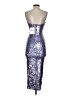 Nookie Metallic Silver Cocktail Dress Size S - photo 2