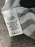 Foxcroft Stripes Silver Long Sleeve Blouse Size 6 - photo 8