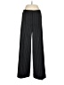 Debbie Shuchat Stripes Black Wool Pants Size 4 - photo 1