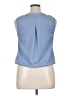 Kathy Ireland Blue Sleeveless Blouse Size XL - photo 2