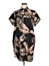 It Print Brown Casual Dress Size M - photo 1