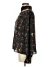 Allison Joy 100% Polyester Black Long Sleeve Blouse Size M - photo 5