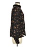 Allison Joy 100% Polyester Black Long Sleeve Blouse Size M - photo 4