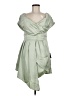 Lulus 100% Polyester Green Cocktail Dress Size M - photo 1