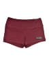 Fleo Solid Burgundy Athletic Shorts Size L - photo 1