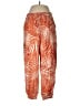Panama Jack Print Orange Linen Pants Size M - photo 1