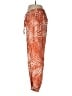 Panama Jack Print Orange Linen Pants Size M - photo 5