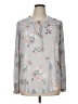 Torrid Gray Long Sleeve Blouse Size 1X Plus (1) - photo 1