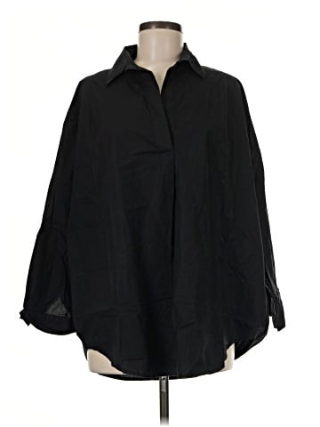 French Connection 3/4 Sleeve Button-Down Shirt (view 1)