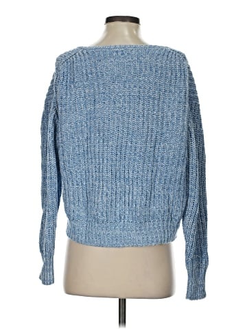 Aqua Pullover Sweater (view 2)