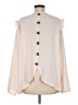 Unbranded 100% Polyester Ivory Long Sleeve Blouse Size M (estimated) - photo 2