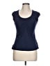 Assorted Brands Blue Sleeveless Blouse Size L - photo 1