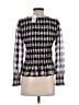 Nic + Zoe 100% Polyester Black Long Sleeve Blouse Size XS - photo 2