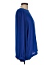 Ann Taylor LOFT 100% Polyester Blue Long Sleeve Blouse Size L - photo 4