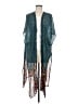Natural Life 100% Viscose Teal Kimono One size - photo 1