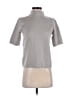 Ann Taylor Metallic Silver Turtleneck Sweater Size XS - photo 1