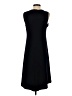 Norma Kamali Solid Black Casual Dress Size S - photo 2