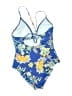 Tail Print Blue One Piece Swimsuit Size M (estimated) - photo 2