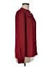 Etcetera 100% Polyester Burgundy Long Sleeve Blouse Size M - photo 4