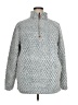 Simply Southern 100% Polyester Tweed Gray Silver Pullover Sweater Size XL - photo 1