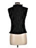 Blouseworks 100% Polyester Black Sleeveless Blouse Size L - photo 2