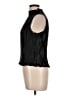 Blouseworks 100% Polyester Black Sleeveless Blouse Size L - photo 5