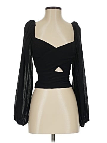 Astr Long Sleeve Blouse (view 1)